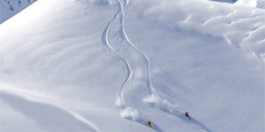 Зимняя погода радует горнолыжников